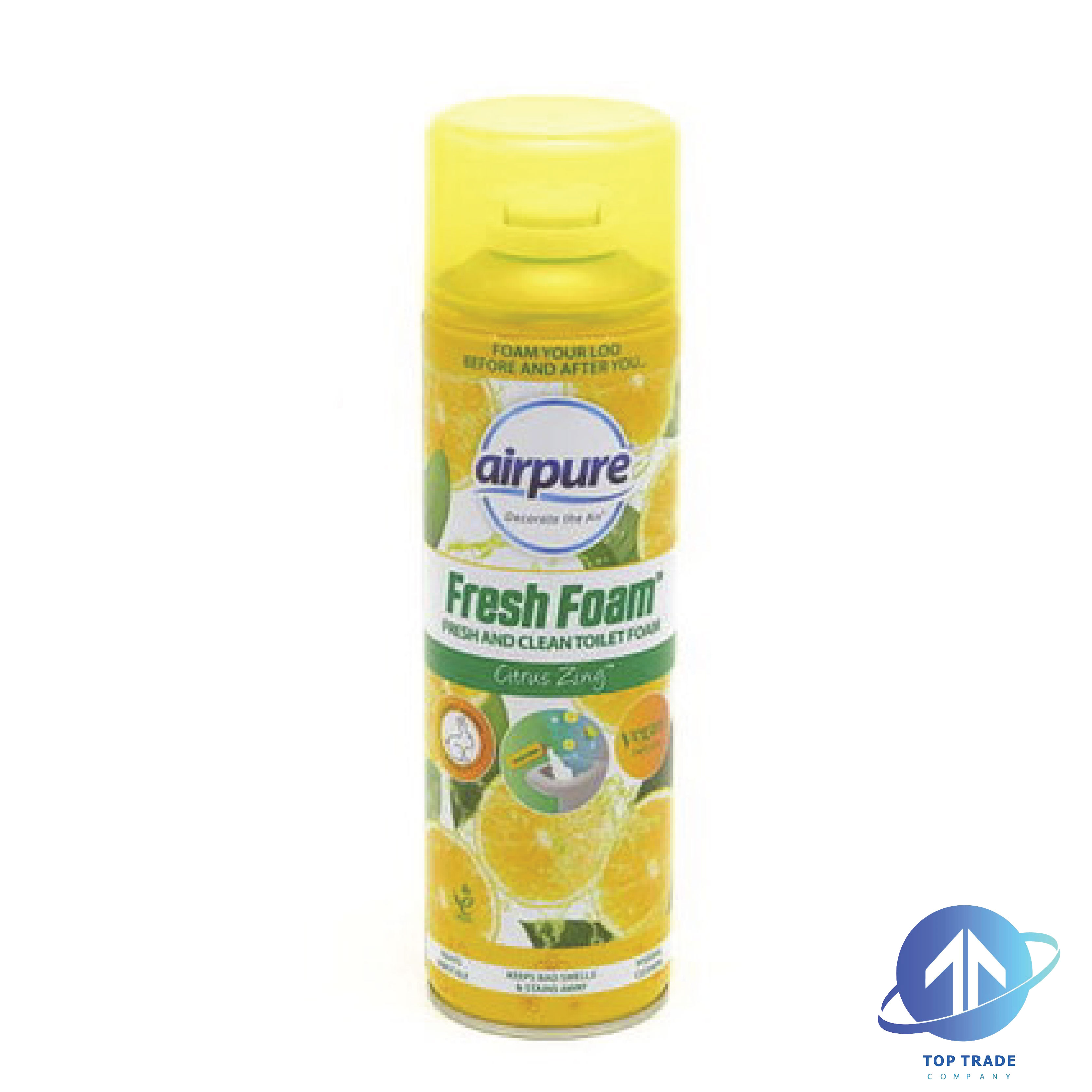 Airpure Fresh Foam toilet Citrus Zing 500ml
